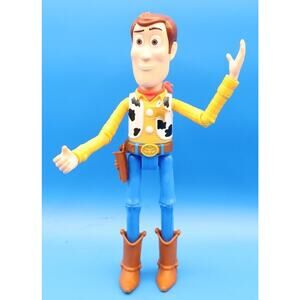 Disney Pixar Toy Story Poseable Sheriff Woody 2017 Mattel 9” Toy Figure